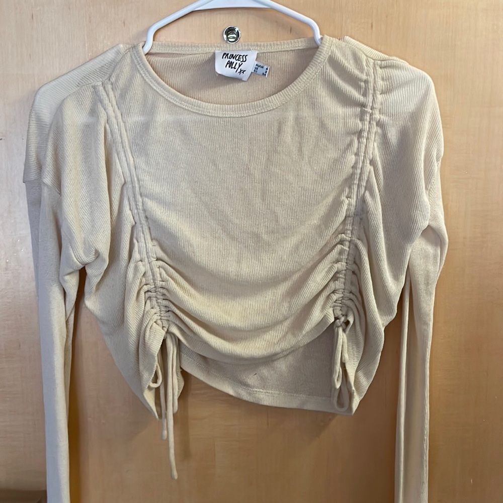princess polly tan long sleeve